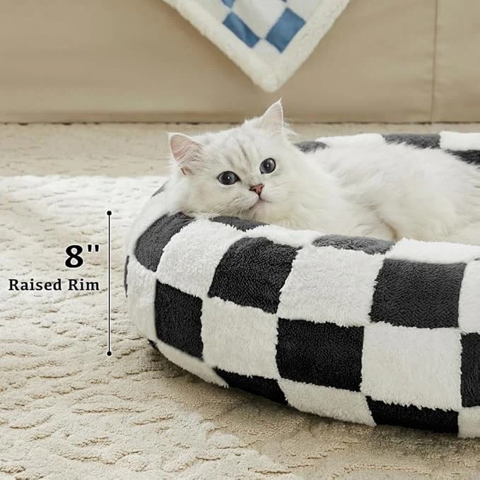 Retro Round Pet Calming Bed – OEM Available best