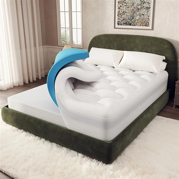 4 Inch Dual Layer Queen Mattress Topper suppliers