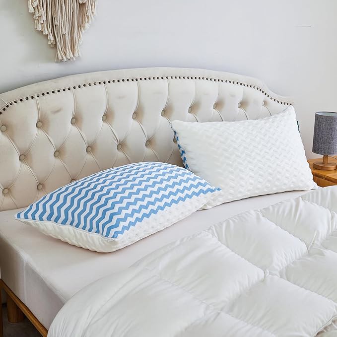 Almohada de espuma viscoelástica triturada de lujo