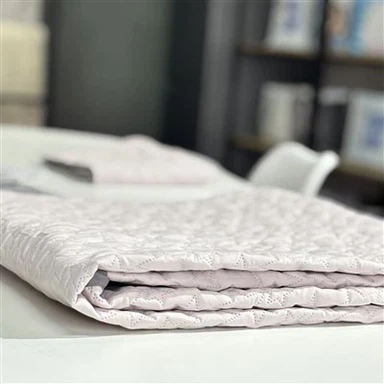 Funda de cama acolchada ultrasónica antibacteriana y antiácaros con estampado de estrellas Suevely